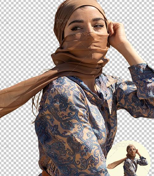 عکس جعفر در نوروز رنگی با روسری