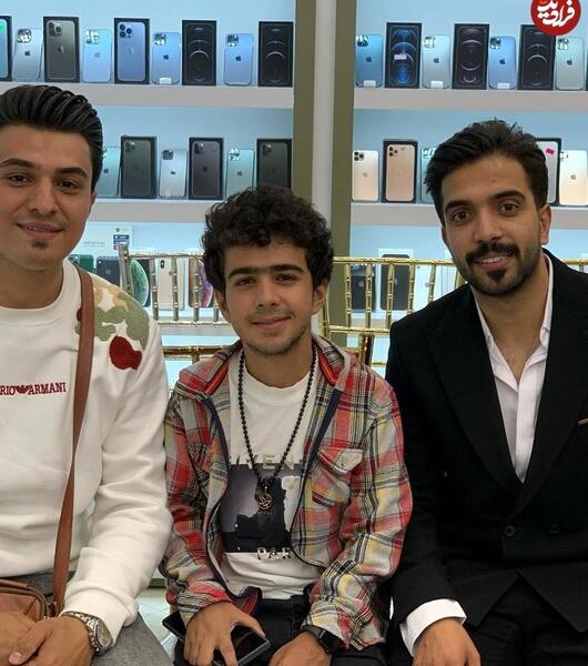 عکس جعفر در نوروز رنگی با روسری