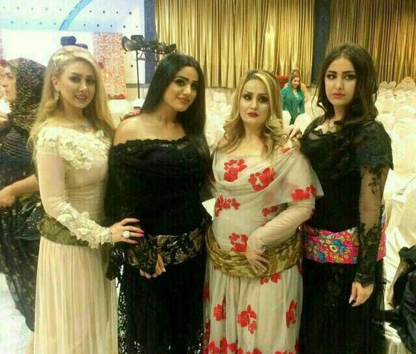 عکس لباس کردی دخترانه مشکی