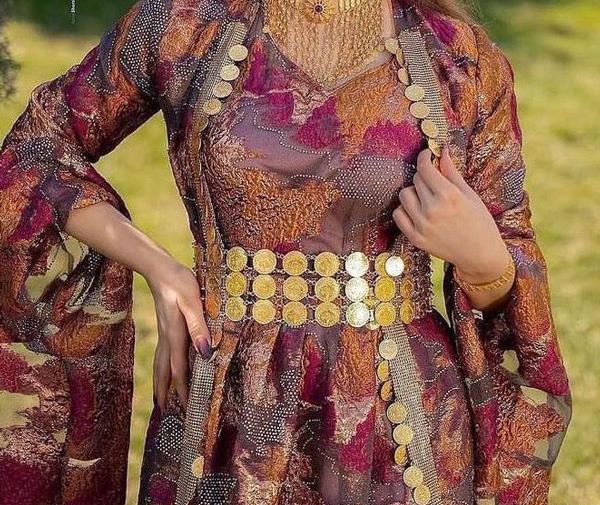 عکس لباس کردی دخترانه کوچک