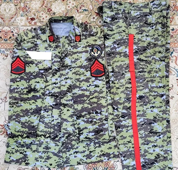 عکس لباس پلنگی ارتشی