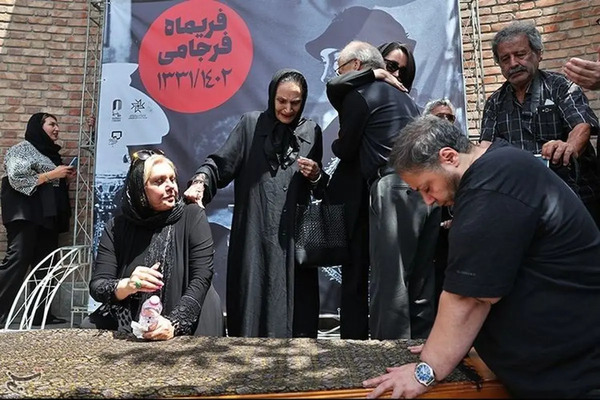 عکس فریماه فرجامی و همسرش