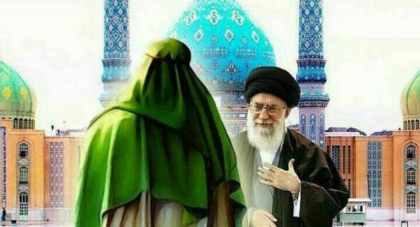عکس پرچم لبیک یا مهدی