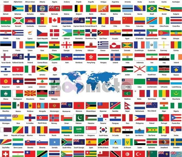 عکس پرچم قرمز آبی
