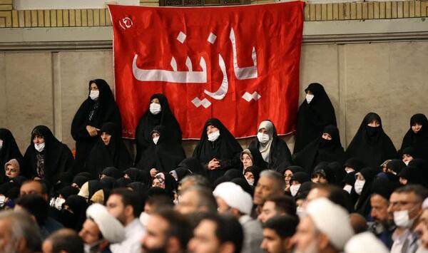 عکس پرچم گنبد حضرت زینب