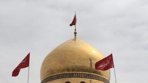 عکس حضرت زینب با پرچم