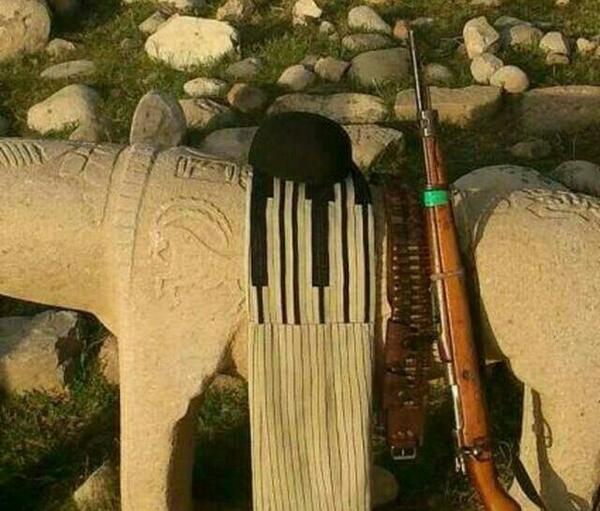 عکس پرچم بختیاری ها