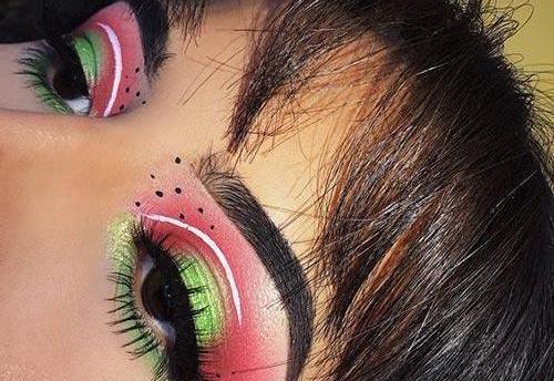 عکس نقاشی صورت بچه گانه برای شب یلدا