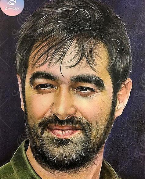 عکس نقاشی صورت با مداد رنگی