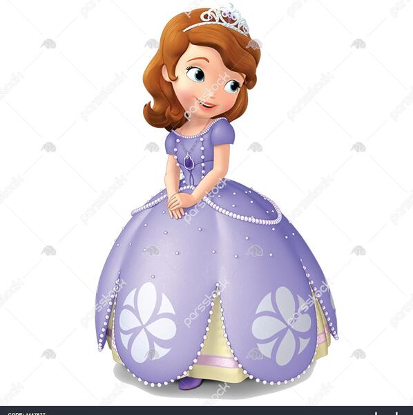 عکس نقاشی صورت پرنسس سوفیا