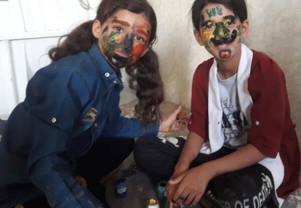 عکس نقاشی تو صورت