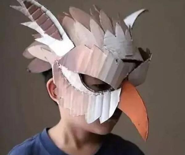 عکس نقاشی ماسک صورت جوجه