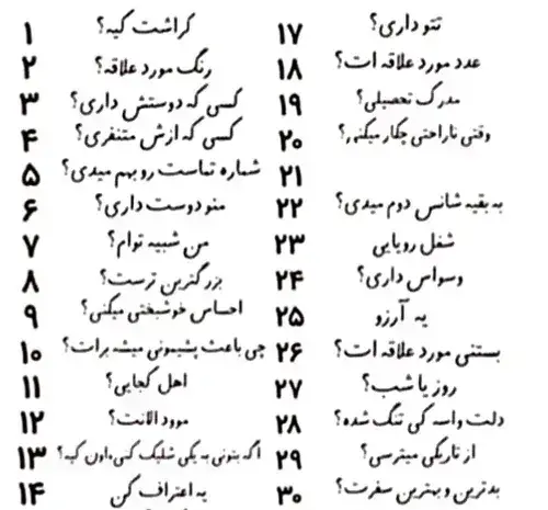 عکس نوشته سوال های چالشی