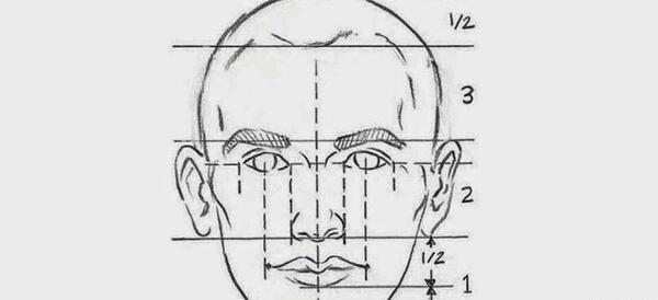 عکس آموزش نقاشی چهره طراحی