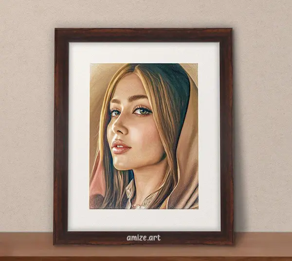 عکس قیمت نقاشی صورت