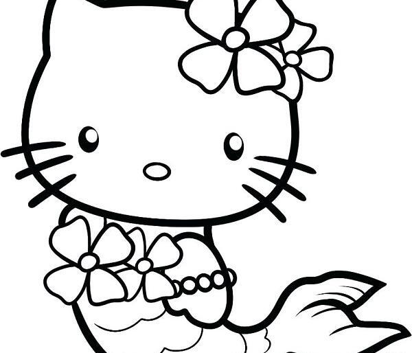 عکس نقاشی صورت هلو کیتی