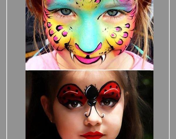 عکس نقاشی رو صورت کیتی