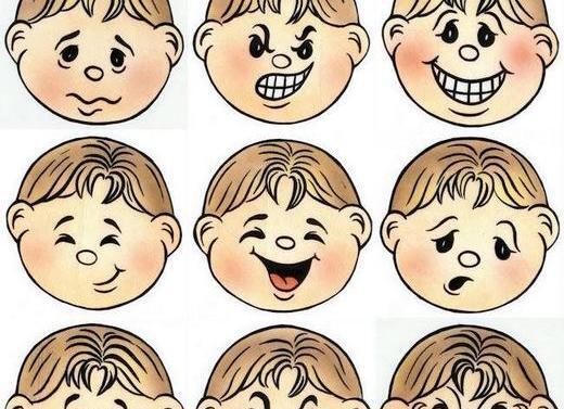 عکس نقاشی کارتونی صورت انسان