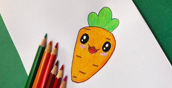 عکس نقاشی آسان کیوت