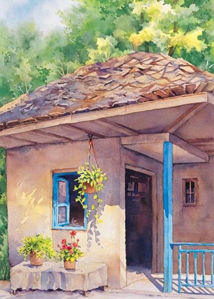 عکس نقاشی با آبرنگ حرفه ای
