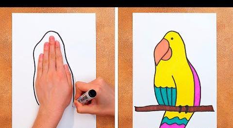 عکس نقاشی با دست آسان