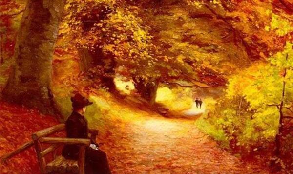 عکس نقاشی پاییز حرفه ای