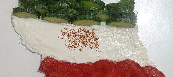 عکس نقاشی پرچم ایران برای مسابقه