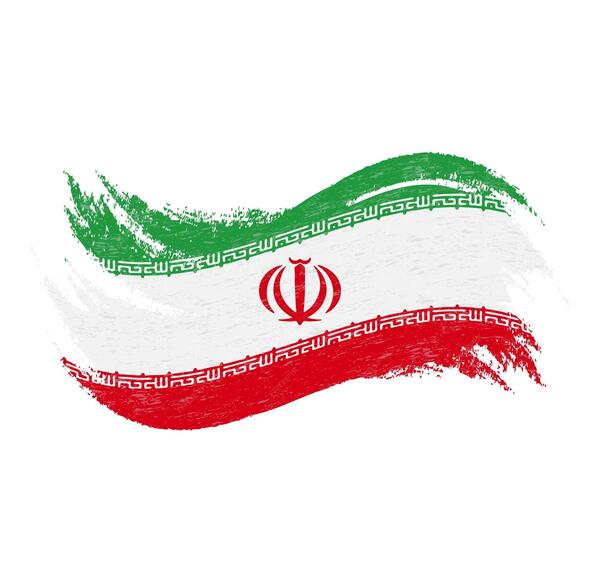 عکس نقاشی پرچم ایران برای مسابقه