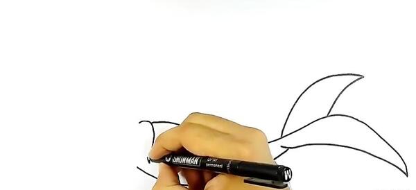 عکس نقاشی پری دریایی آسان