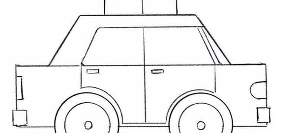 عکس نقاشی پلیس ساده