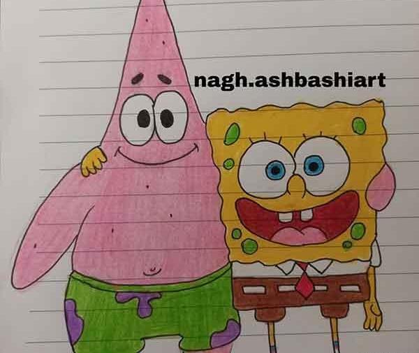 عکس نقاشی پاتریک ساده