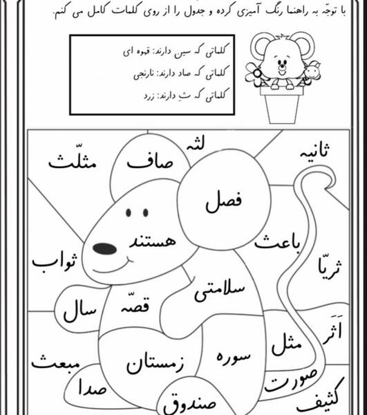 عکس نقاشی ث مثل ثریا