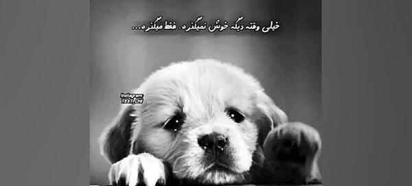 عکس نوشته دیگه زندگی خوش نمیگذره