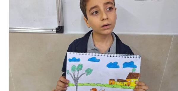 عکس نقاشی جنگل برای کلاس چهارم