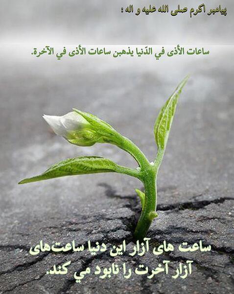 عکس نوشته سختی زندگی