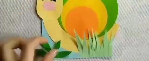 عکس نقاشی حلزون کلاس اول