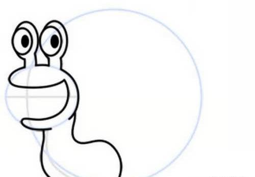 عکس نقاشی حلزون ساده