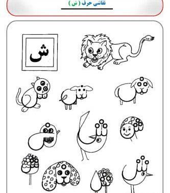 عکس نقاشی حروف الفبای