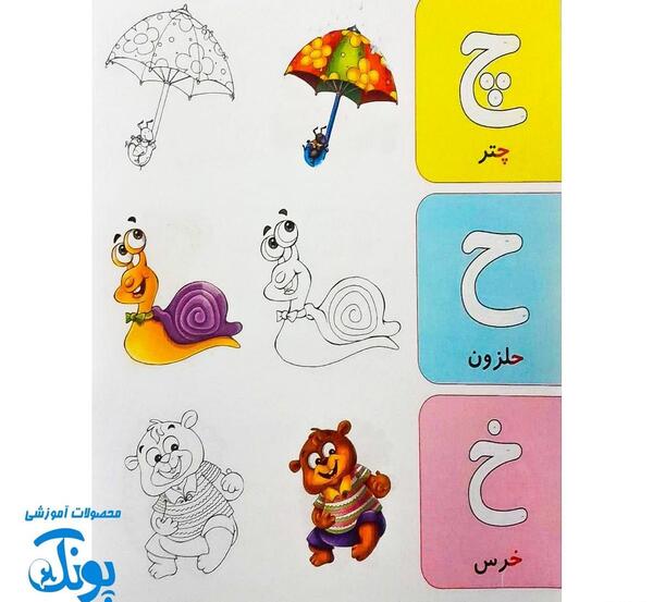 عکس نقاشی حروف الفبا ت