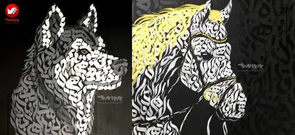 عکس نقاشی خط ساده