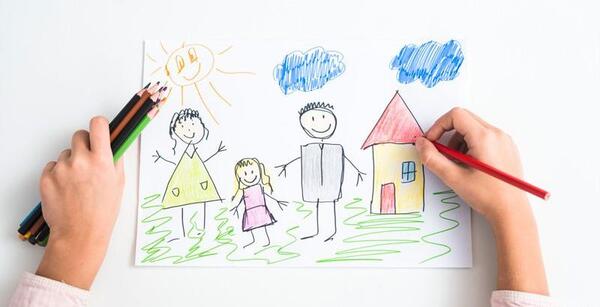 عکس نقاشی ذهنی کودکان