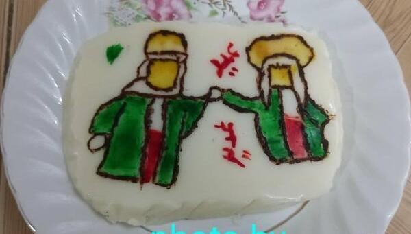 عکس نقاشی ژله ساده
