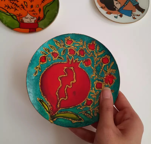 عکس نقاشی ژله یلدایی