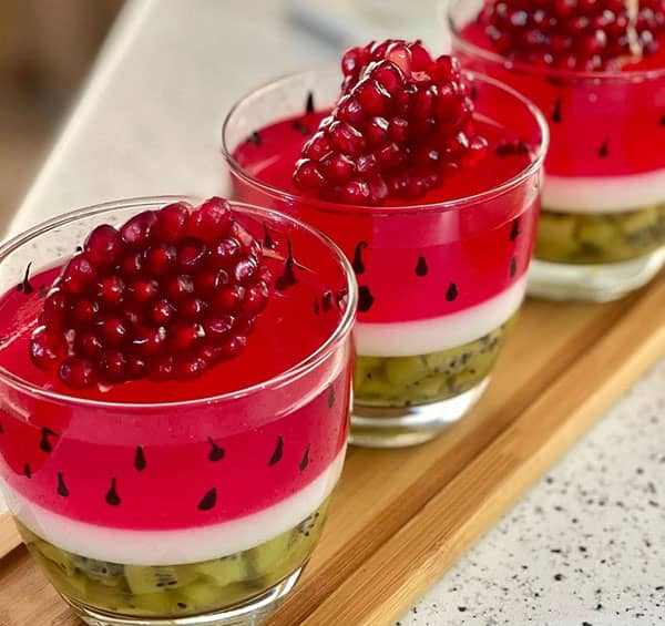 عکس نقاشی ژله یلدایی