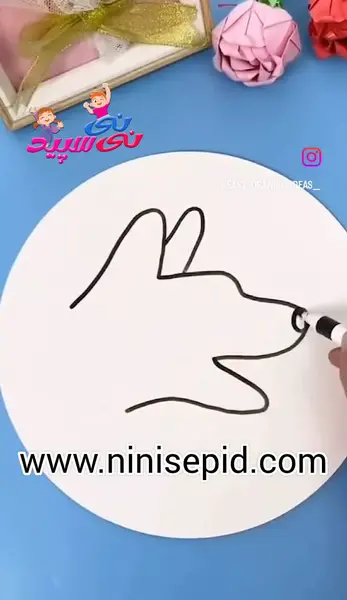 عکس نقاشی سگ وحشی