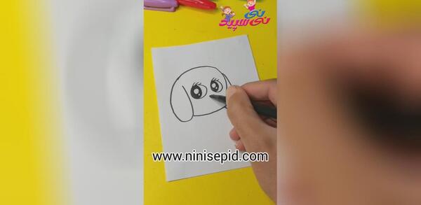 عکس نقاشی سگ کوچولو