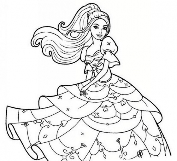 عکس نقاشی ساده رنگی دخترانه برای مدرسه
