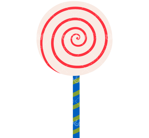عکس نقاشی شکلات و آبنبات