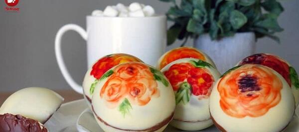 عکس نقاشی شکلات کاکائویی