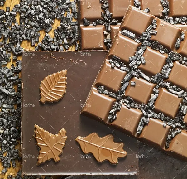 عکس نقاشی شکلات کاکائویی